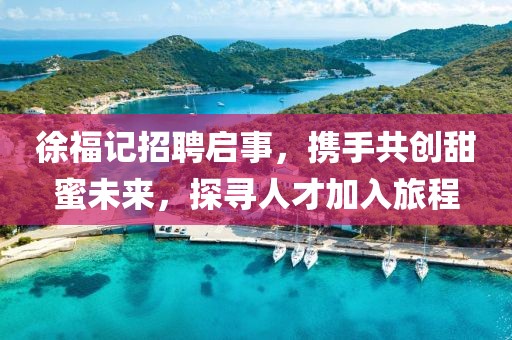 徐福记招聘启事，携手共创甜蜜未来，探寻人才加入旅程