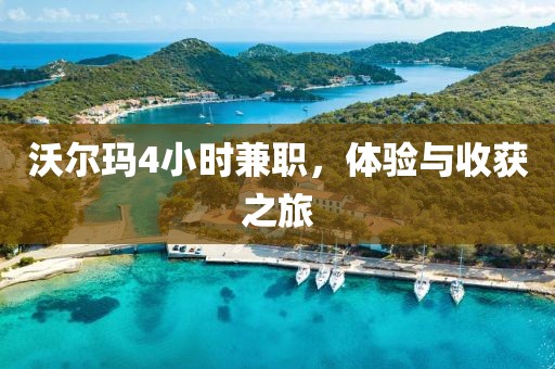 沃尔玛4小时兼职，体验与收获之旅