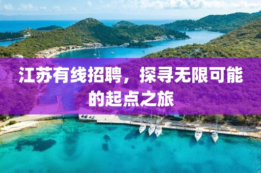 江苏有线招聘，探寻无限可能的起点之旅