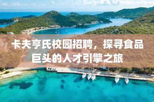 卡夫亨氏校园招聘，探寻食品巨头的人才引擎之旅