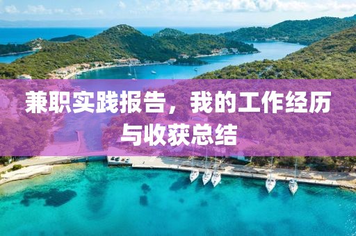 兼职实践报告，我的工作经历与收获总结