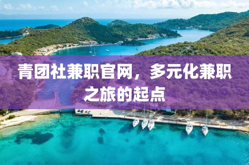 青团社兼职官网，多元化兼职之旅的起点