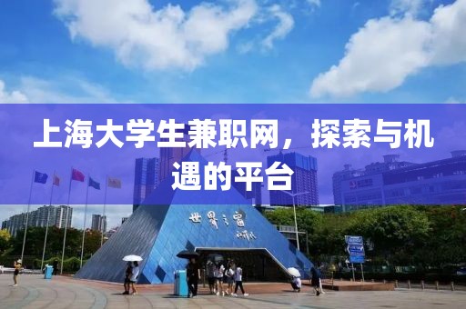 上海大学生兼职网，探索与机遇的平台