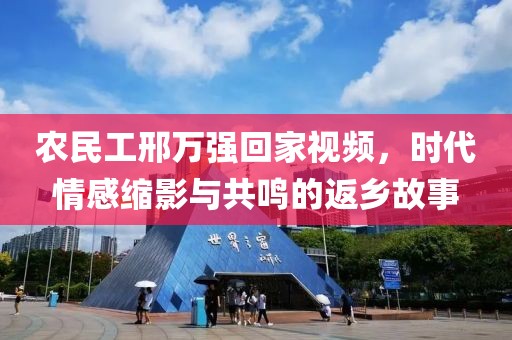 农民工邢万强回家视频，时代情感缩影与共鸣的返乡故事